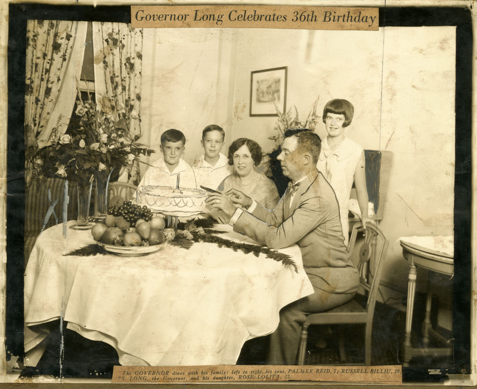 Governor Long Celebrates 36th Birthday